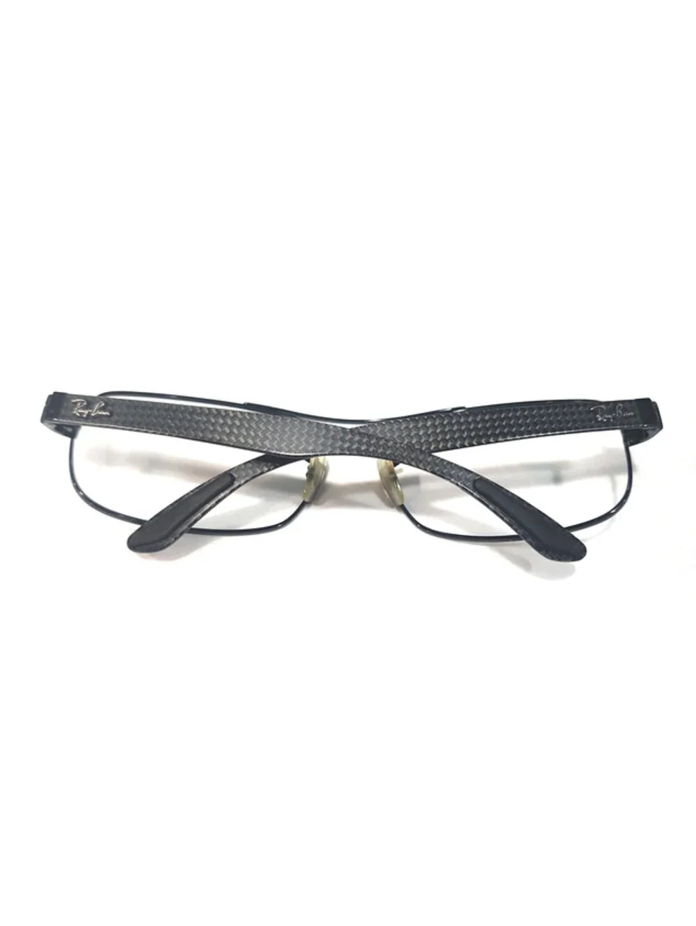 Ray Ban RB8316 002 Black Carbon Fiber Sunglasses Frame 62-18 No Lens Screw